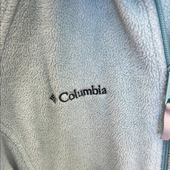 Columbia Blue Puffer Jacket Full-Zip Relaxed Fit - Picture 2 of 6